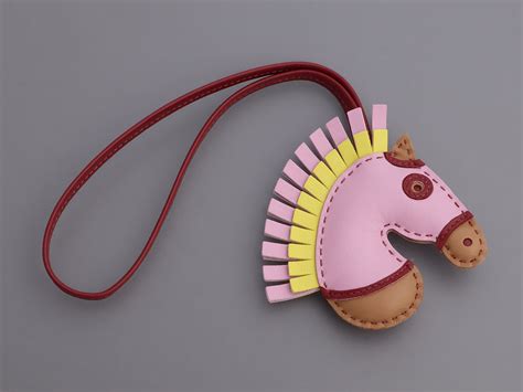 hermes geegee|Hermès Multicolor Lambskin GeeGee Savanna Bag Charm.